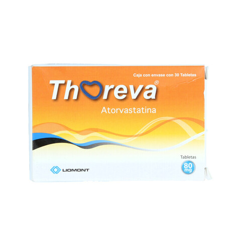 Thoreva 30 Tableta Caja