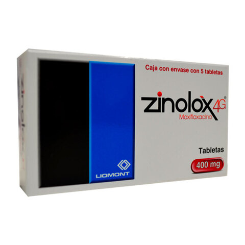 Zinolox 4g 5 Tabletas Caja