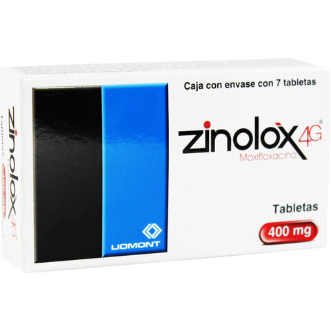 Zinolox 4g 7 Tabletas Caja