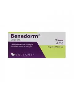 Benedorm Sublingual 40 Tabletas Caja