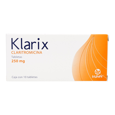 Claritromicina 250 Mg