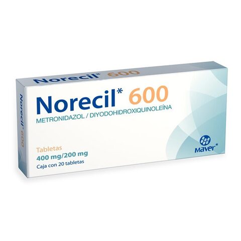 Metronidazol 400.0 Mg Diyodohidroxiquinoleina 200.0 Mg