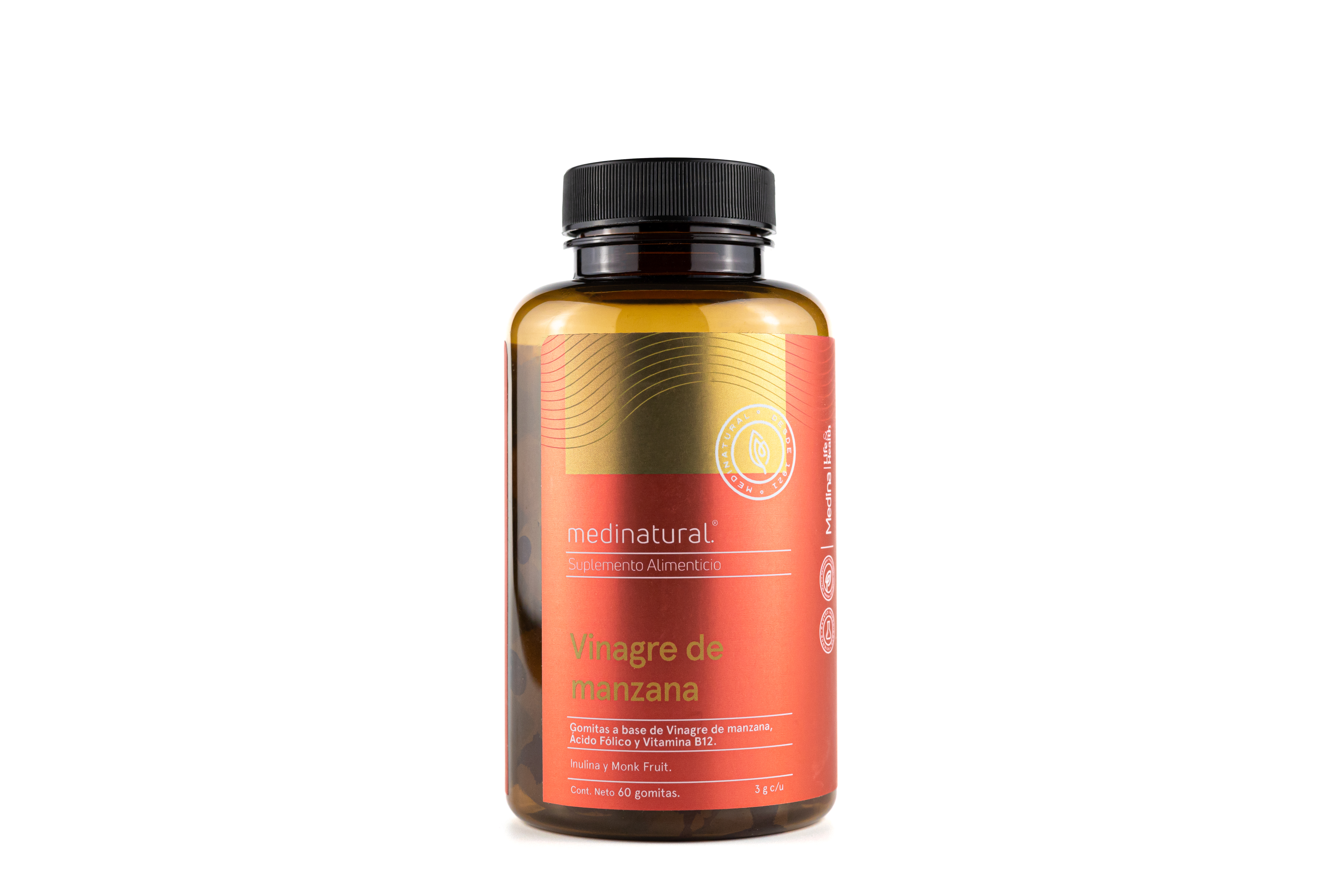 Medinatural Gomitas De Vinagre De Manzana 2 G