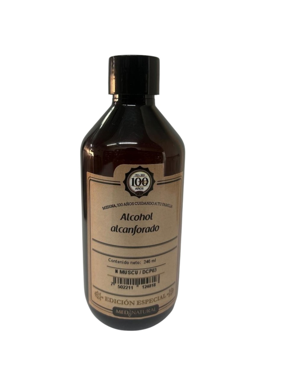 Medinatural Alcohol Alcanforado 246 Ml