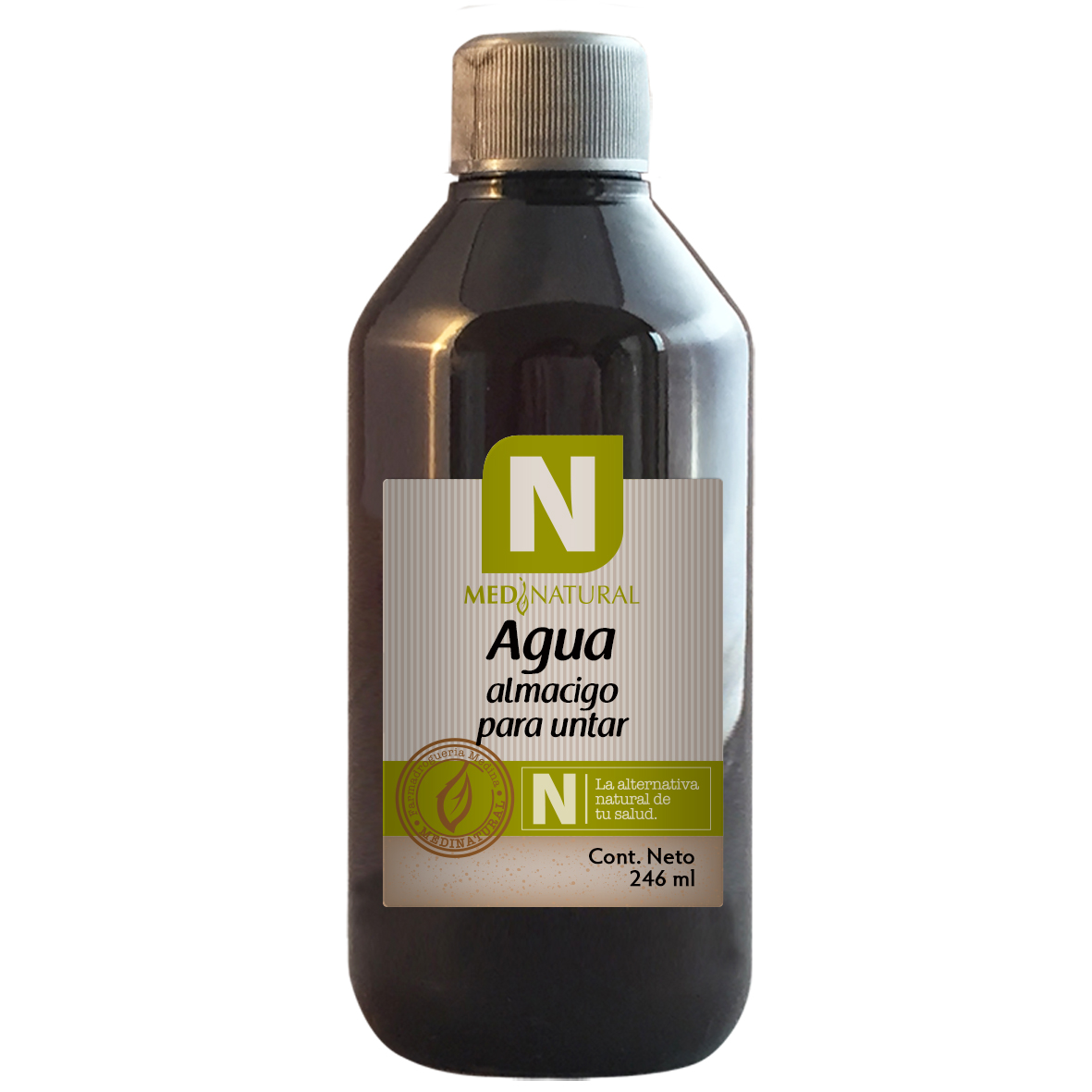 Medinatural Agua Almacigo Para Untar 246 Ml