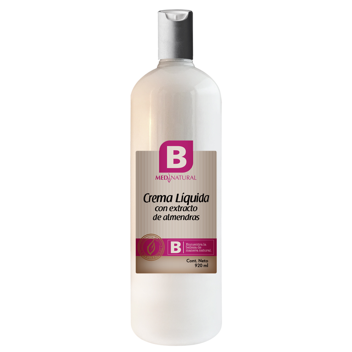 Medinatural Crema Líquida Con Almendras 1,000 Ml