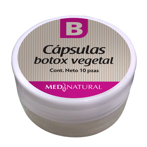 Medinatural Cápsulas Faciales De Botox Vegetal 10 Pzas