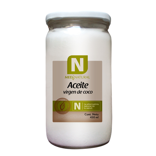 Medinatural Aceite De Coco Extra Virgen Organico 1 Pza
