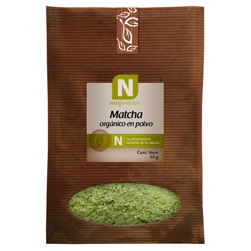 Medinatural Matcha Organico En Polvo 50 G