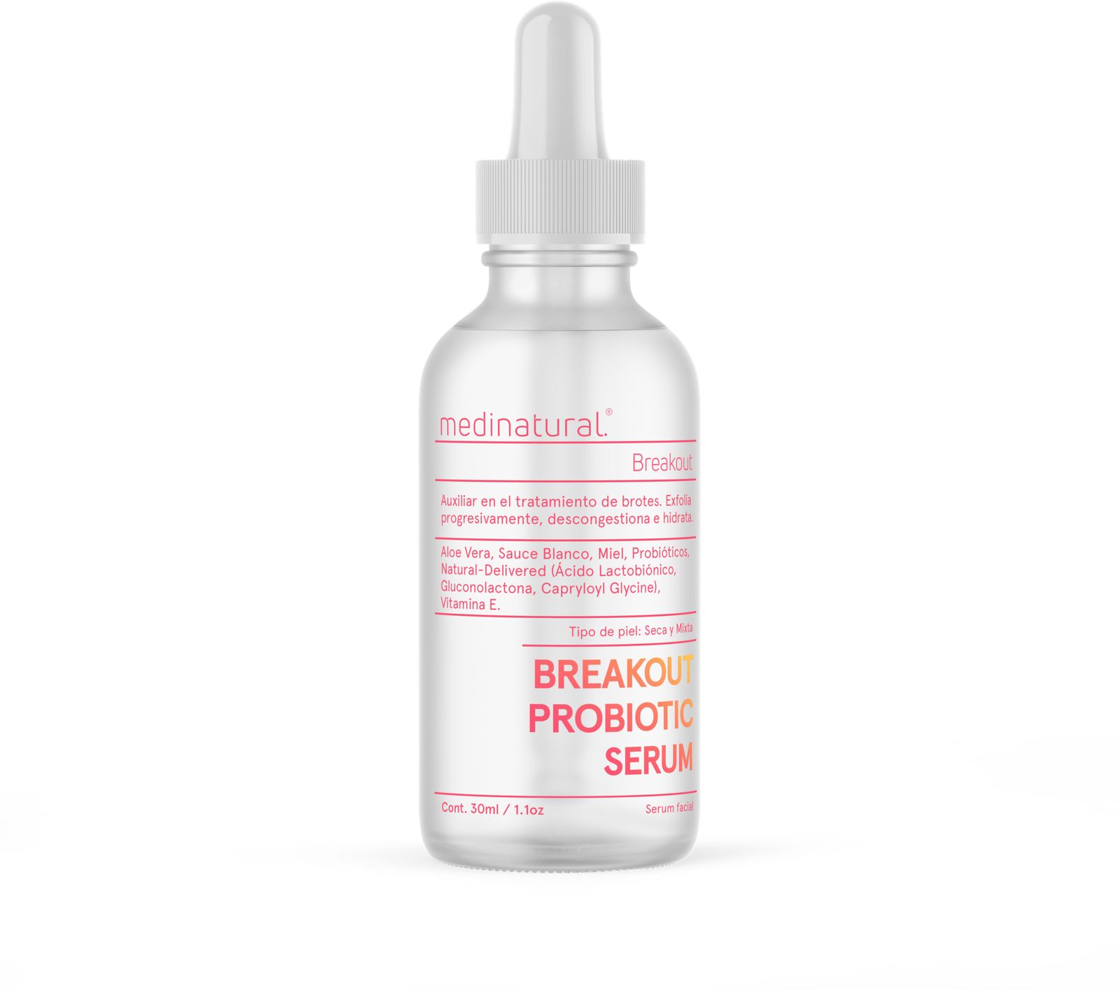 Medinatural Breakout Probiotic Serum 30 Ml