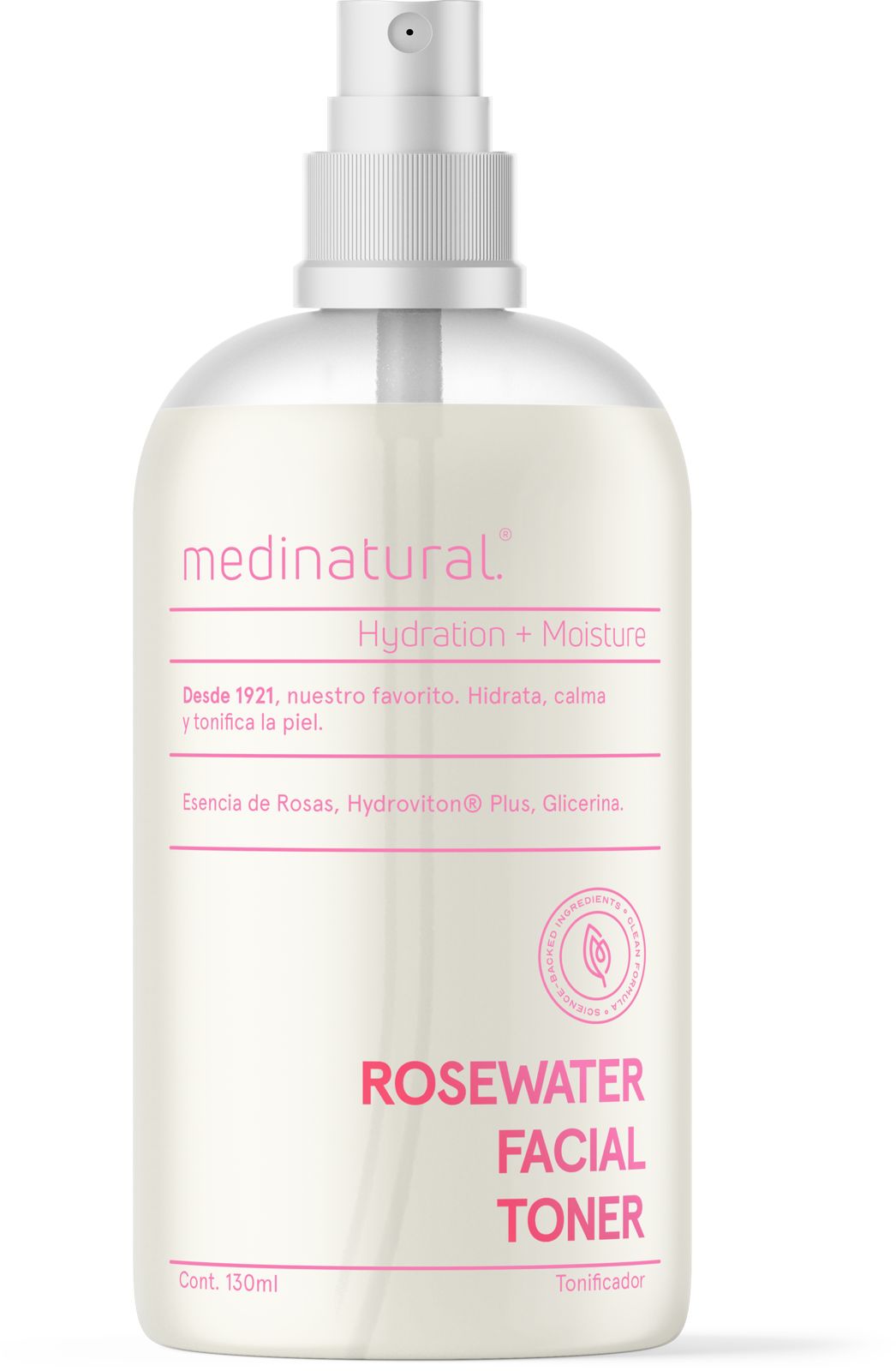 Medinatural Rosewater Facial Toner 125 Ml