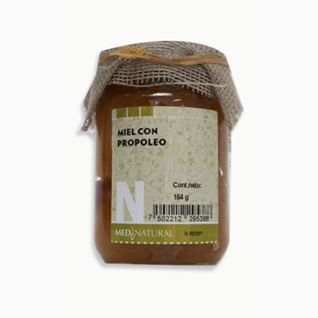 Medinatural Miel Con Propóleo 164 G