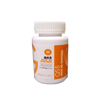 Medinatural Cápsulas De Qs5 Hoja De Guayaba P