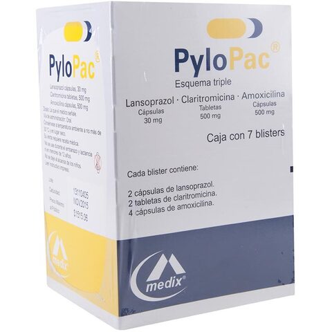 Pylopac C/7 Carteras 8 Cápsulas Paquete