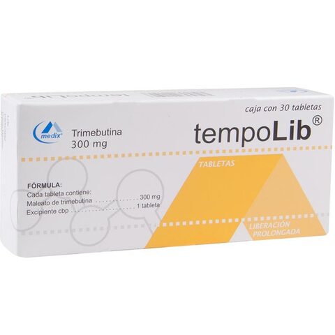 Tempolib 30 Tabletas Caja
