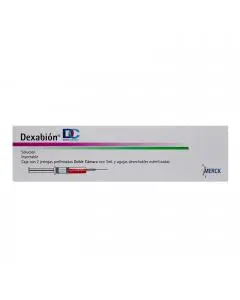 Dexabion Doble Cámara Inyección 2 Solución Jeringa Prellenada