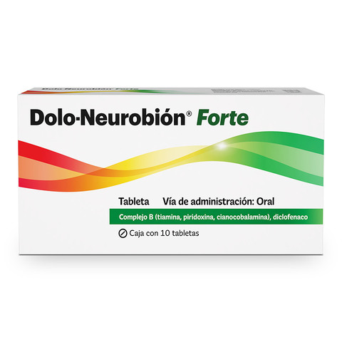 Dolo-neurobion Forte 10 Tableta Caja