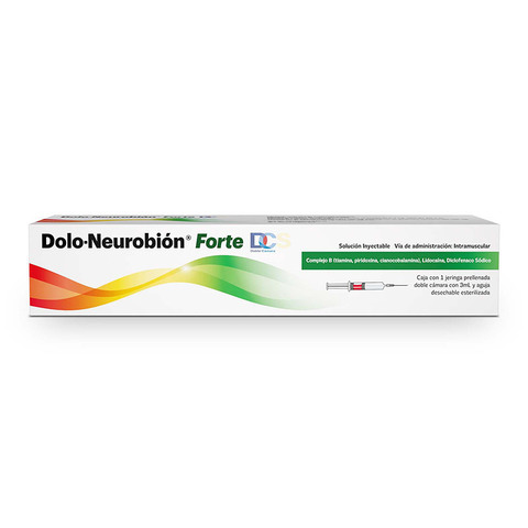 Dolo-neurobion Forte D Inyección 3 Ml Solución Jeringa Prellenada