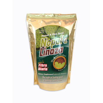 Fibra Nopal Y Linaza 500 Gr