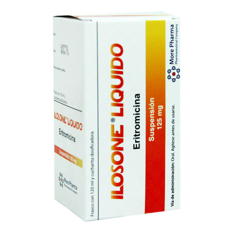 Ilosone 120 Ml Suspensión Frasco Dosificador
