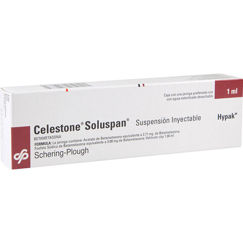 Celestone Inyección 1 Ml Suspensión Ampolleta