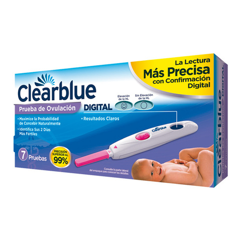 Clear Blue Pruebas Ovulación