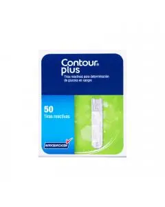 Contour Plus Diabetes Tiras Reactivas