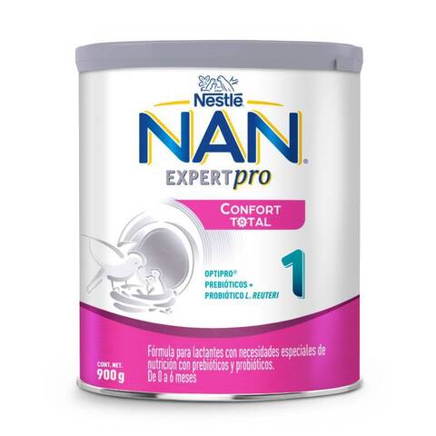 Nan Expertpro Confort Total Etapa 1 Fórmula Para Lactantes De 0 A 6 Meses