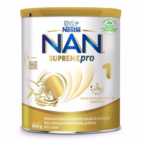 Nan Supreme Pro 1 Alimento A Base De Leche Para Niños De 0 A 6 Meses