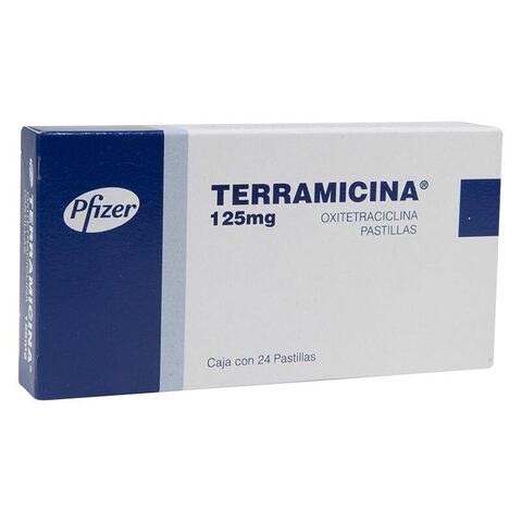 Terramicina 24 Pastilla Caja