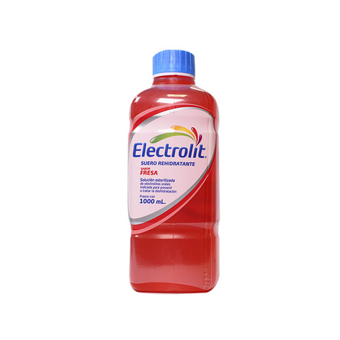 Electrolit Suero Rehidratante Sabor Fresa