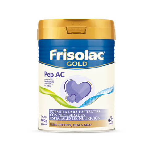 Frisolac Gold Pep Ac Fórmula Infantil Hidrolizada Para Lactantes De 0 A 12 Meses