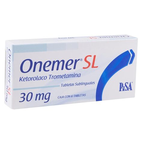Onemer Sublingual 6 Tabletas Caja