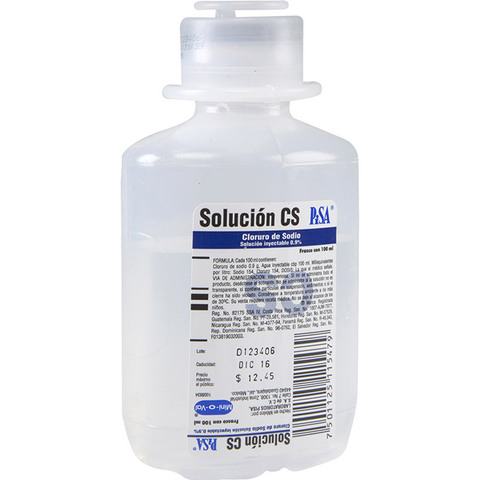 Pisa Cs Mini Oval 100 Ml Solución Envase