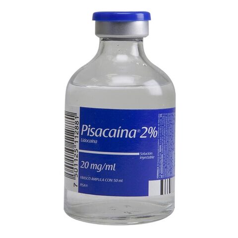 Pisacaina 50 Ml Solución Frasco Ámpula
