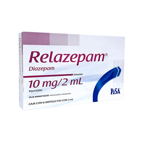 Relazepam Solución En Ampolletas 6 Solución Ampolleta
