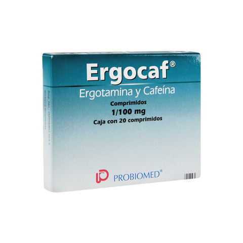 Ergocaf 20 Comprimidos Caja