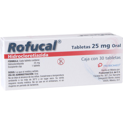 Rofucal 30 Tabletas Caja