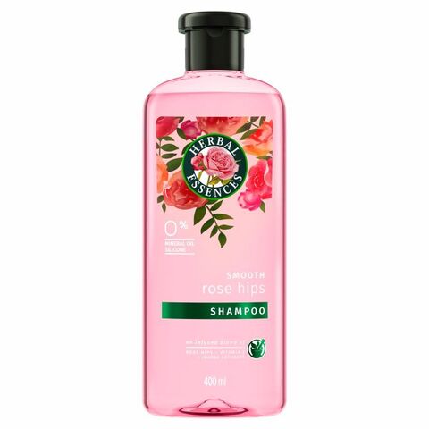 Herbal Essences Smooth Shampoo Con Rosa Mosqueta, Vitamina E Y Extracto De Jojoba