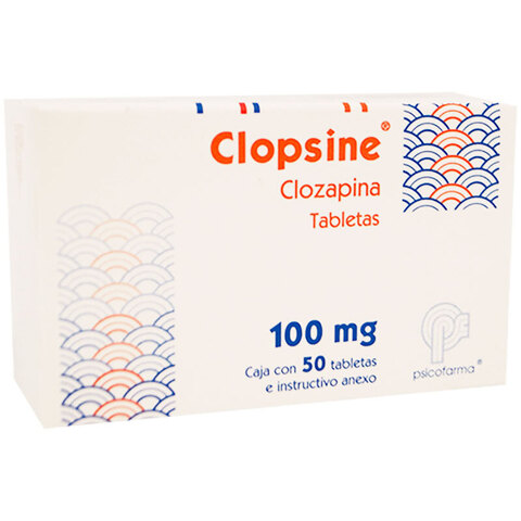 Clopsine 50 Tabletas Caja