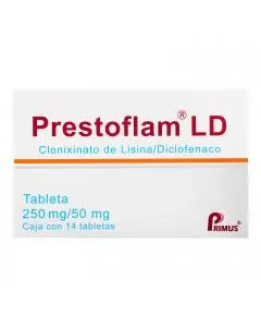 Prestoflam 14 Tabletas Caja
