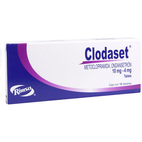 Clodaset 10 Tabletas Caja