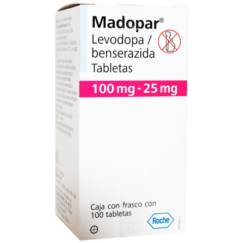 Madopar 100 Comprimidos Frasco