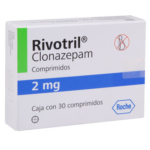 Rivotril 30 Comprimidos Caja