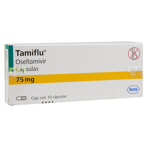 Tamiflu 10 Cápsulas Caja