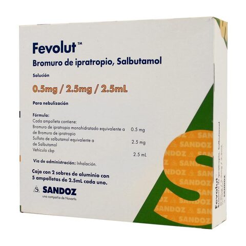 Fevolut 2 Sobres De Aluminio Con 5 Ampolletas 10 Solución Ampolleta