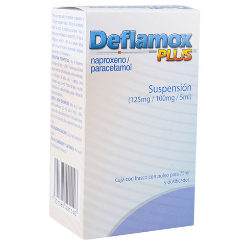 Deflamox Plus 75 75 Ml Suspensión Frasco Dosificador