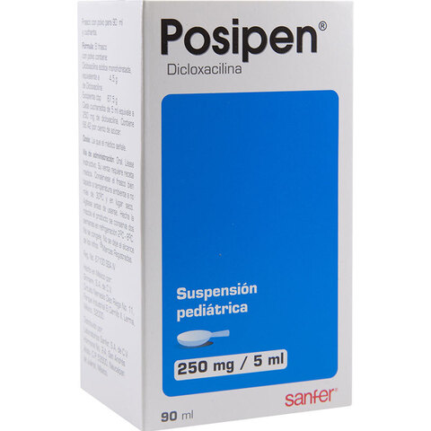 Posipen Pediátrica 90 Ml Suspensión Frasco Dosificador