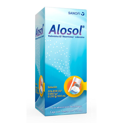Alosol Solución 20 Ml Solución Atomizador