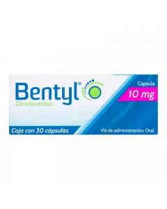 Bentyl 30 Cápsulas Caja